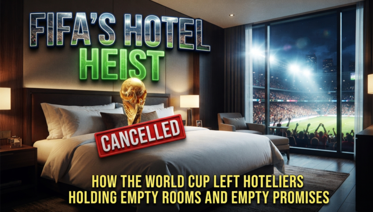 FIFA’s hotel heist: how the World Cup left hoteliers holding empty rooms and empty promises