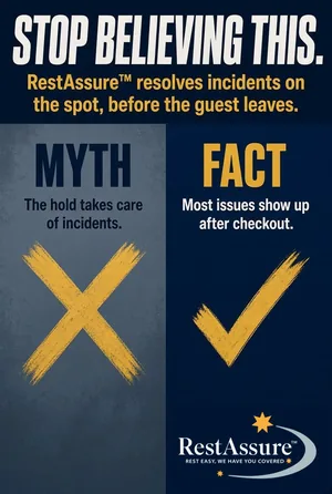 RestAssure: Stop believing the hold takes care of incidents. Most issues show up after checkout.