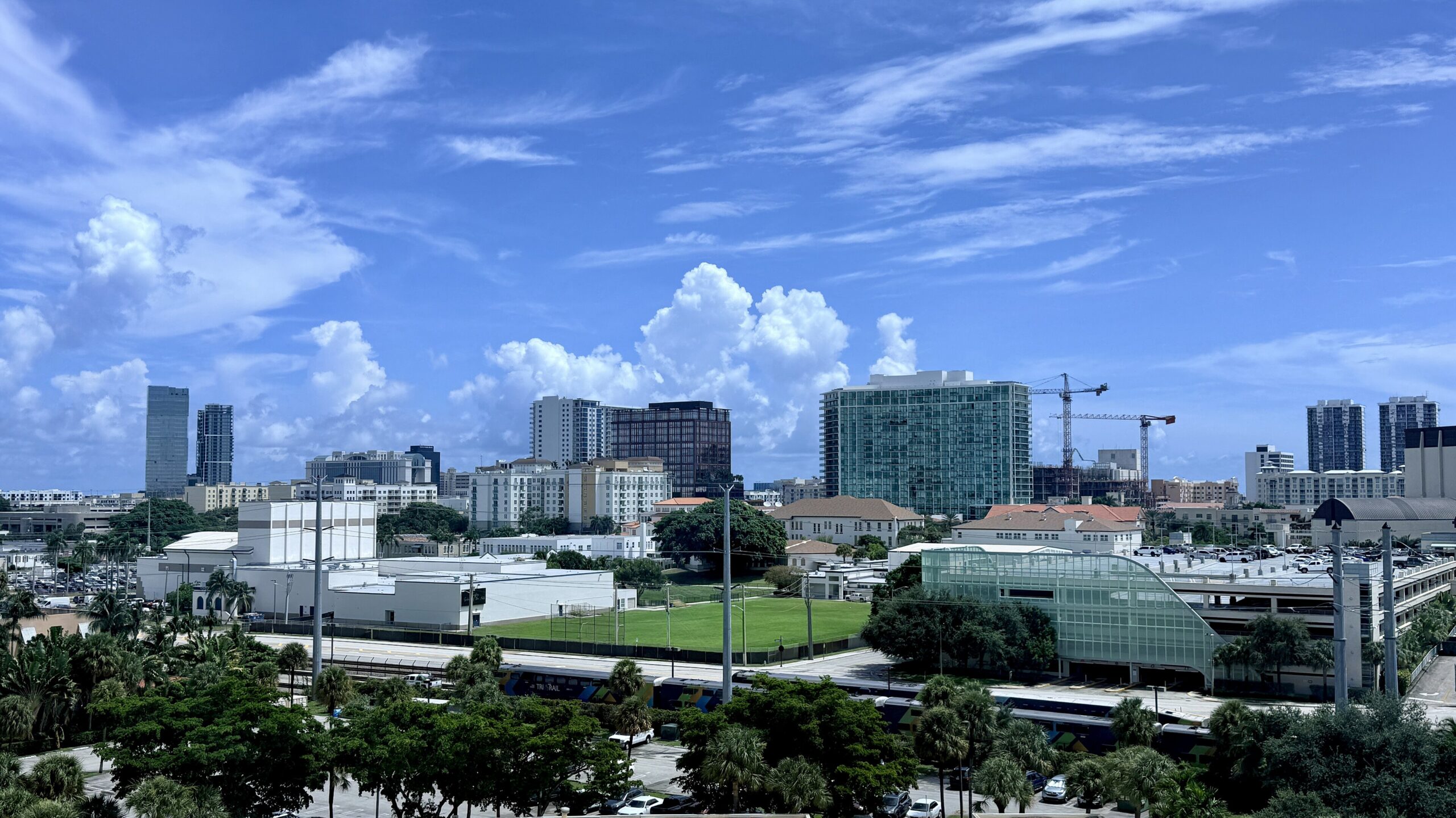 The West Palm Beach, Florida, skyline in 2026